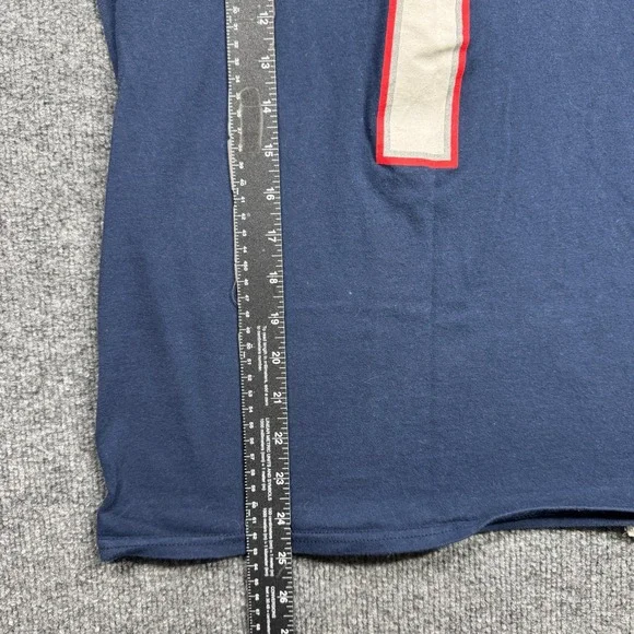 Cam Newton 1 New England Patriots NFL Team Apparel Shirt Mens S Blue Football - Picture 8 of 10